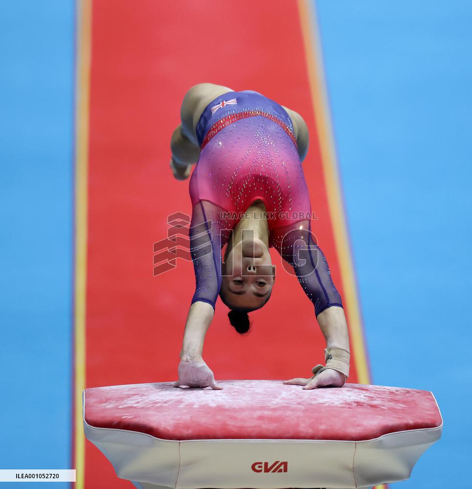 (SP)BRITAIN-LIVERPOOL-ARTISTIC GYMNASTICS-WORLD CHAMPIONSHIPS-WOMEN'S ALL-AROUND FINAL