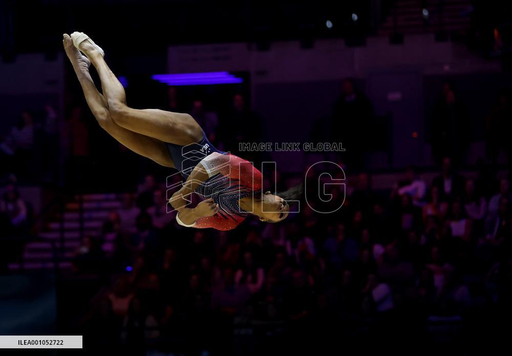 (SP)BRITAIN-LIVERPOOL-ARTISTIC GYMNASTICS-WORLD CHAMPIONSHIPS-WOMEN'S ALL-AROUND FINAL