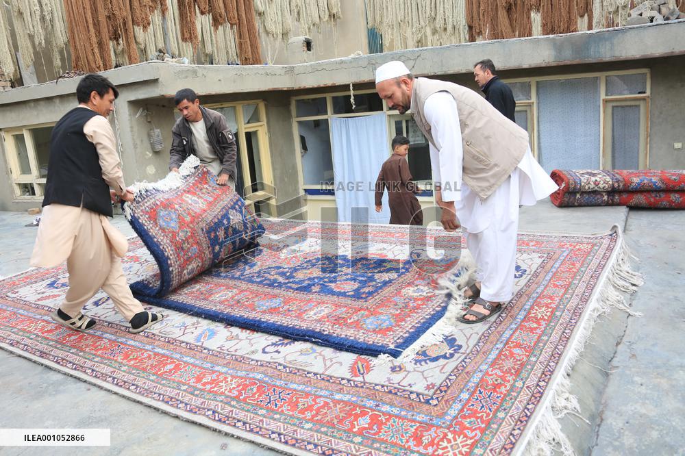 AFGHANISTAN-KABUL-CARPET-CHINA