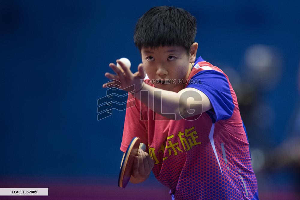 (SP)CHINA-HUBEI-HUANGSHI-TABLE TENNIS-NATIONAL CHAMPIONSHIPS-WOMEN'S TEAM (CN)