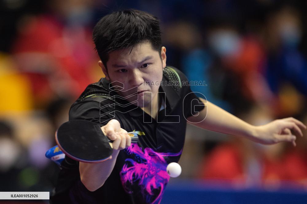 (SP)CHINA-HUBEI-HUANGSHI-TABLE TENNIS-NATIONAL CHAMPIONSHIPS-MEN'S TEAM (CN)