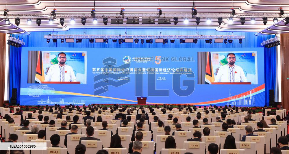 CHINA-SHANGHAI-CIIE-OPENING CEREMONY (CN)