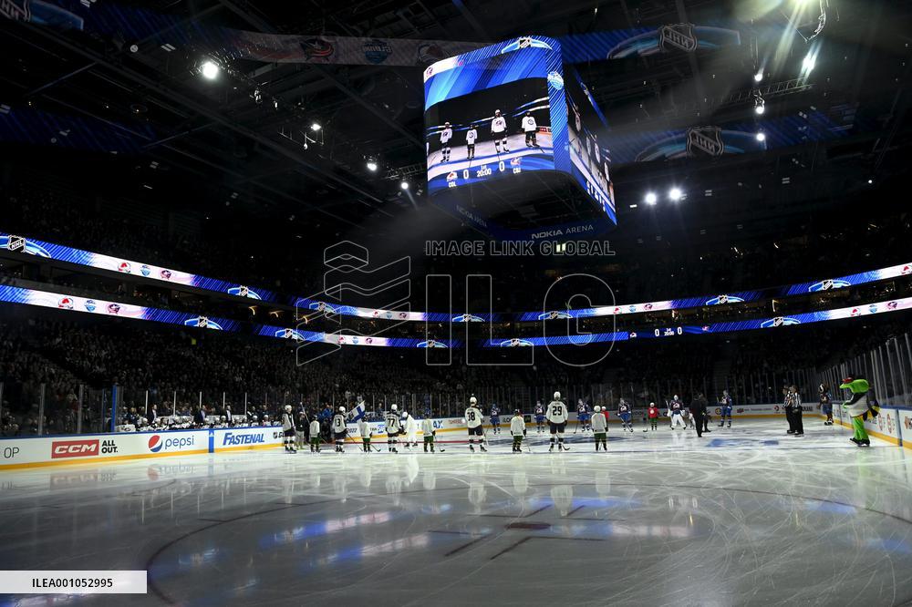 NHL match Columbus Blue Jackets vs Colorado Avalanche