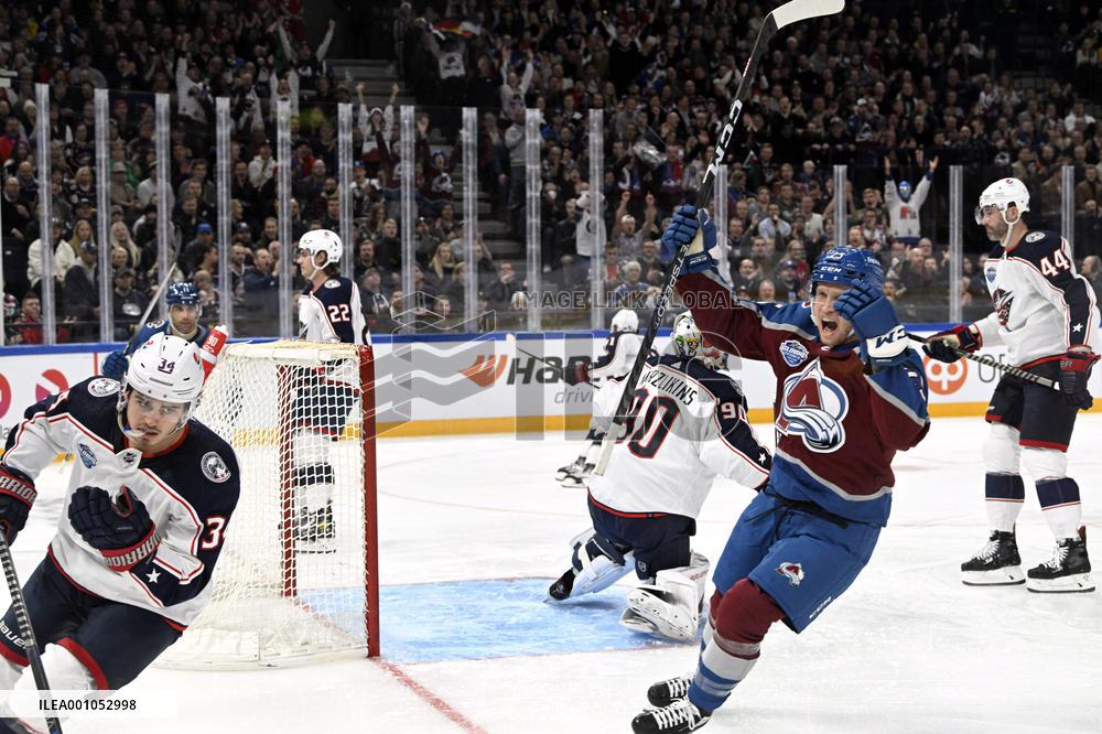 NHL match Columbus Blue Jackets vs Colorado Avalanche