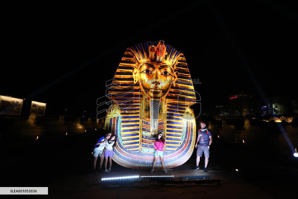 EGYPT-LUXOR-TUTANKHAMUN-TOMB-DISCOVERY-CENTENNIAL-CELEBRATION