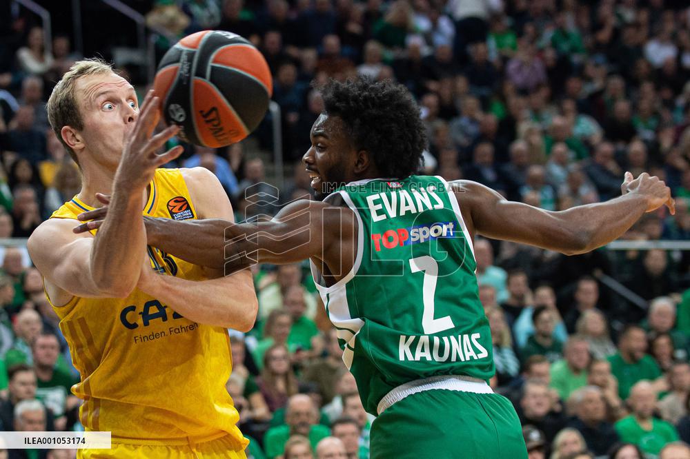 (SP)LITHUANIA-KAUNAS-BASKETBALL-EUROLEAGUE-ZAL VS BER