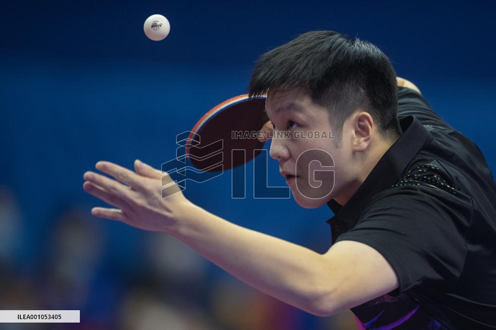 (SP)CHINA-HUBEI-HUANGSHI-TABLE TENNIS-NATIONAL CHAMPIONSHIPS-MEN'S TEAM-SEMIFINALS (CN)