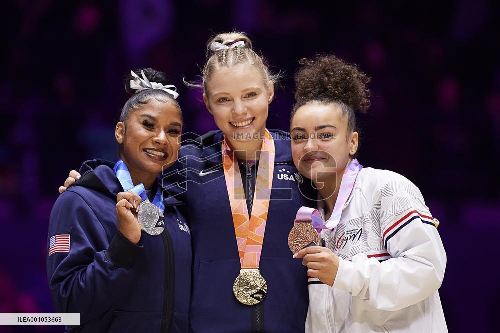 (SP)BRITAIN-LIVERPOOL-ARTISTIC GYMNASTICS-WORLD CHAMPIONSHIPS-WOMEN'S VAULT FINAL