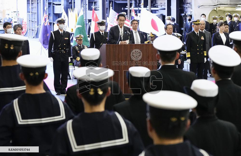 Japan hosts int'l fleet review