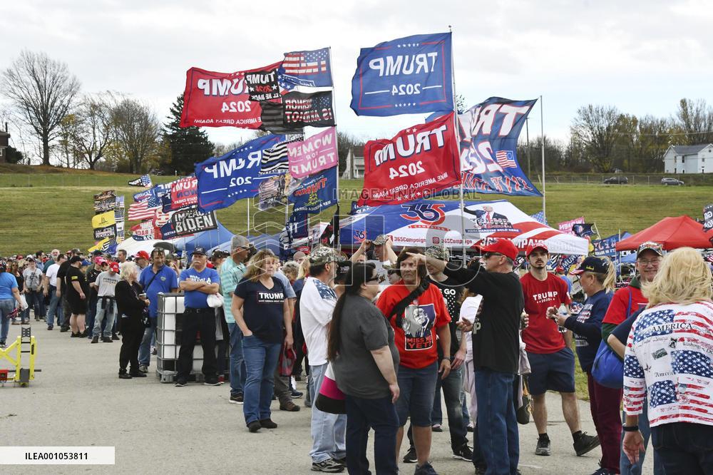 Trump supporters ahead of midterm elections
