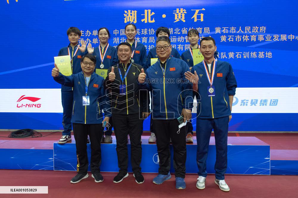 (SP)CHINA-HUBEI-HUANGSHI-TABLE TENNIS-NATIONAL CHAMPIONSHIPS-WOMEN'S TEAM-FINALS (CN)