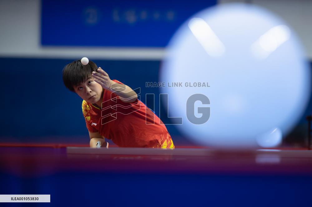 (SP)CHINA-HUBEI-HUANGSHI-TABLE TENNIS-NATIONAL CHAMPIONSHIPS-WOMEN'S TEAM-FINALS (CN)