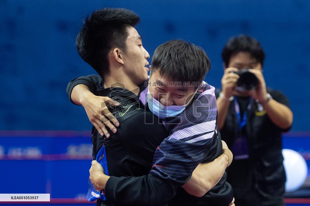 (SP)CHINA-HUBEI-HUANGSHI-TABLE TENNIS-NATIONAL CHAMPIONSHIPS-MEN'S TEAM-FINAL (CN)