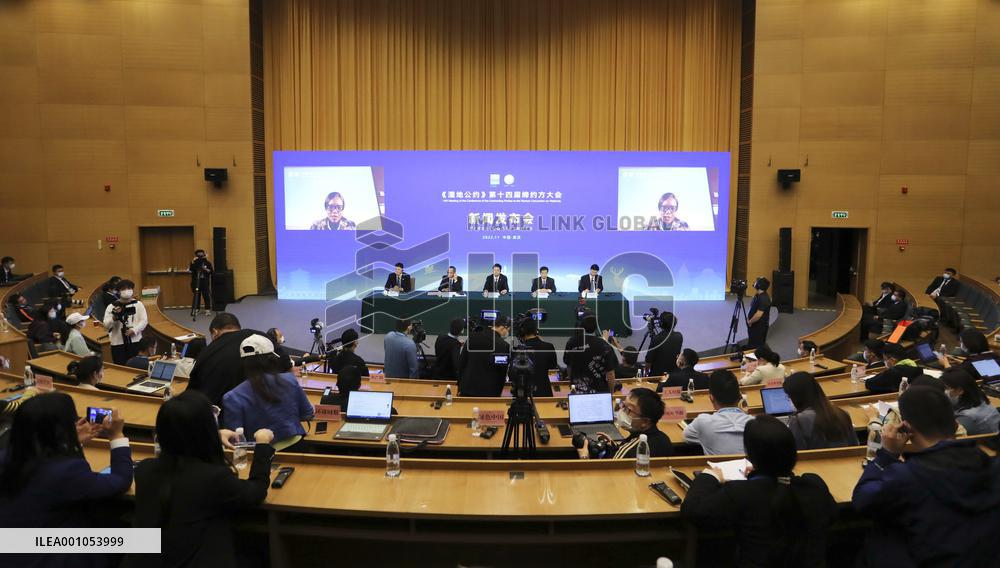 CHINA-WUHAN-RAMSAR CONVENTION-COP14-WUHAN DECLARATION (CN)