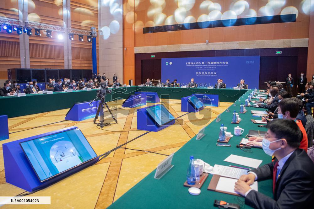 CHINA-WUHAN-RAMSAR CONVENTION-COP14-WUHAN DECLARATION (CN)