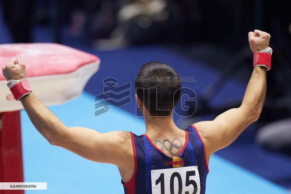 (SP)BRITAIN-LIVERPOOL-ARTISTIC GYMNASTICS-WORLD CHAMPIONSHIPS-MEN'S VAULT FINAL