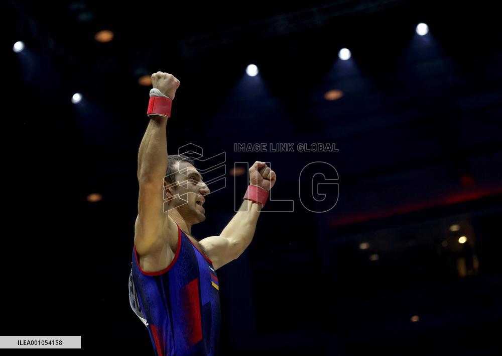 (SP)BRITAIN-LIVERPOOL-ARTISTIC GYMNASTICS-WORLD CHAMPIONSHIPS-MEN'S VAULT FINAL