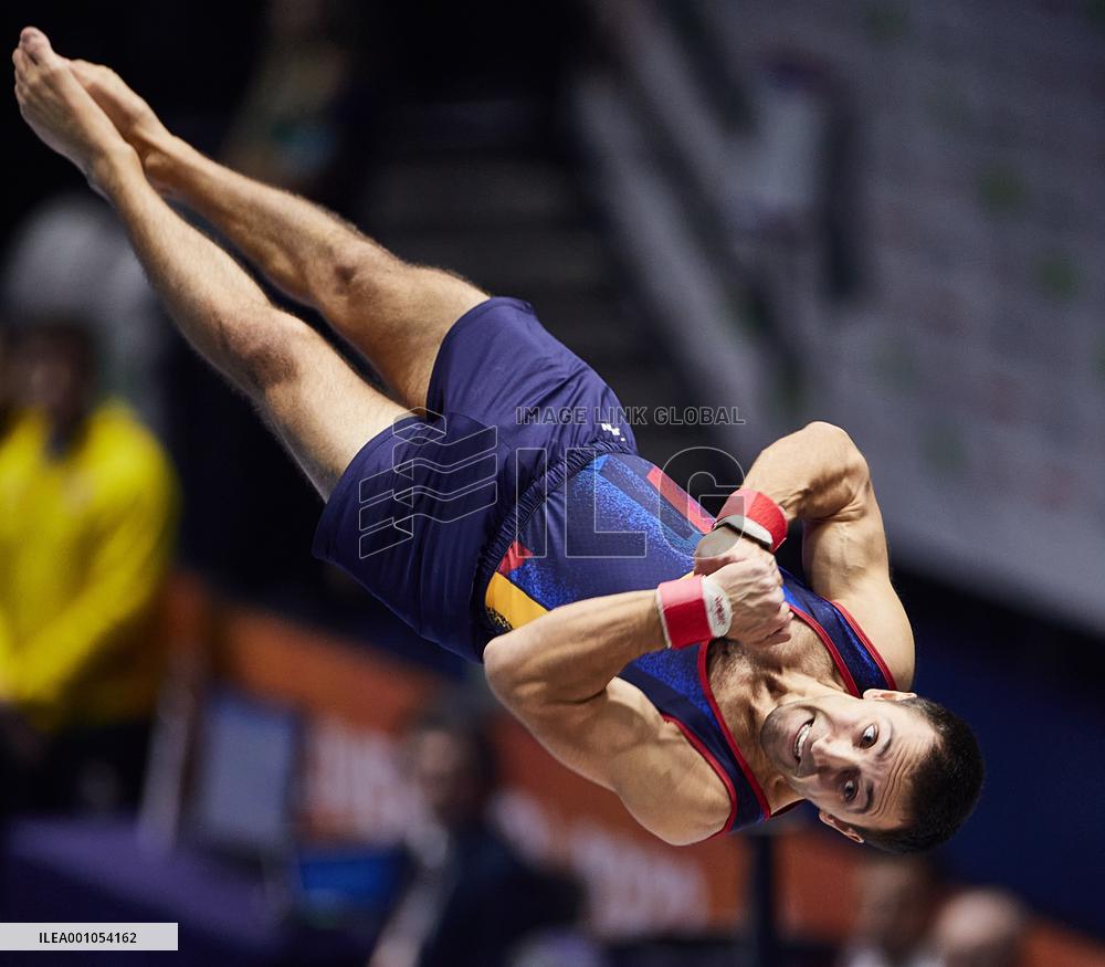 (SP)BRITAIN-LIVERPOOL-ARTISTIC GYMNASTICS-WORLD CHAMPIONSHIPS-MEN'S VAULT FINAL