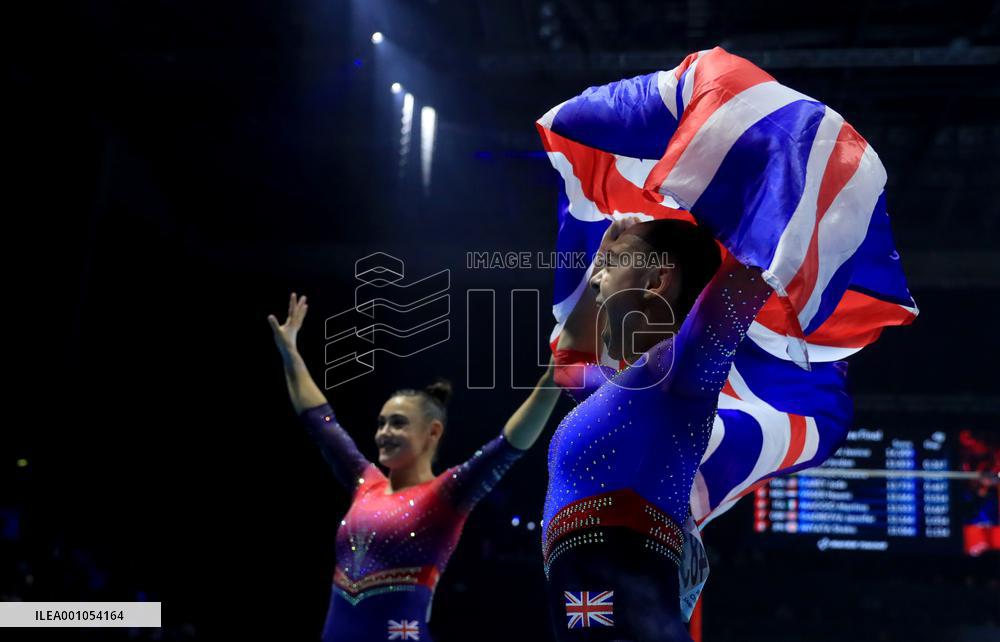 (SP)BRITAIN-LIVERPOOL-ARTISTIC GYMNASTICS-WORLD CHAMPIONSHIPS-WOMEN'S FLOOR EXERCISE FINAL