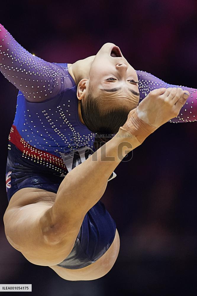 (SP)BRITAIN-LIVERPOOL-ARTISTIC GYMNASTICS-WORLD CHAMPIONSHIPS-WOMEN'S FLOOR EXERCISE FINAL