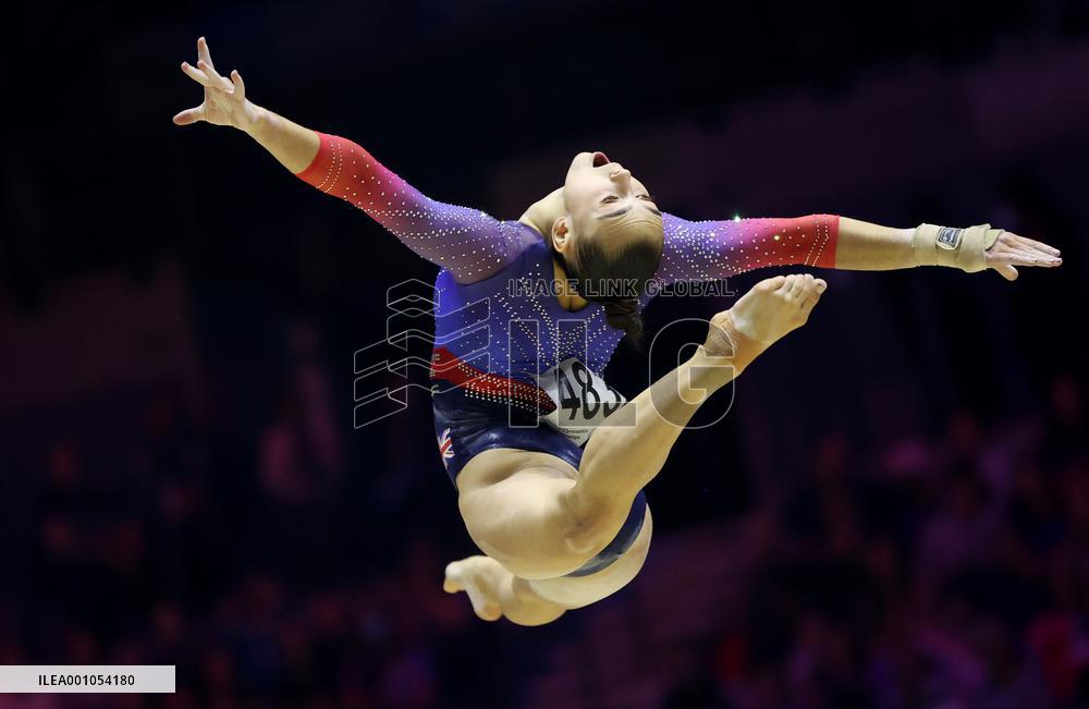 (SP)BRITAIN-LIVERPOOL-ARTISTIC GYMNASTICS-WORLD CHAMPIONSHIPS-WOMEN'S FLOOR EXERCISE FINAL