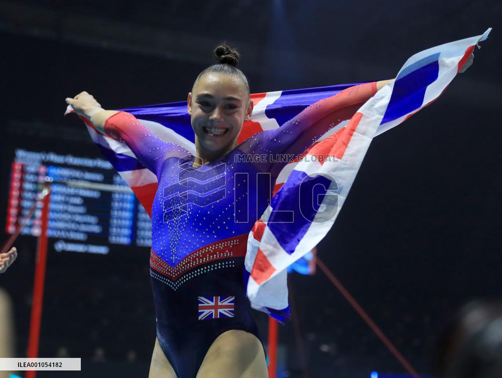 (SP)BRITAIN-LIVERPOOL-ARTISTIC GYMNASTICS-WORLD CHAMPIONSHIPS-WOMEN'S FLOOR EXERCISE FINAL