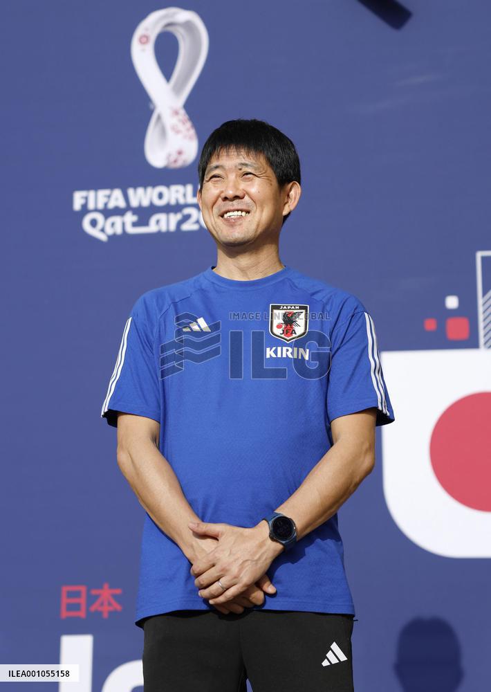 Football: Japan head coach Moriyasu