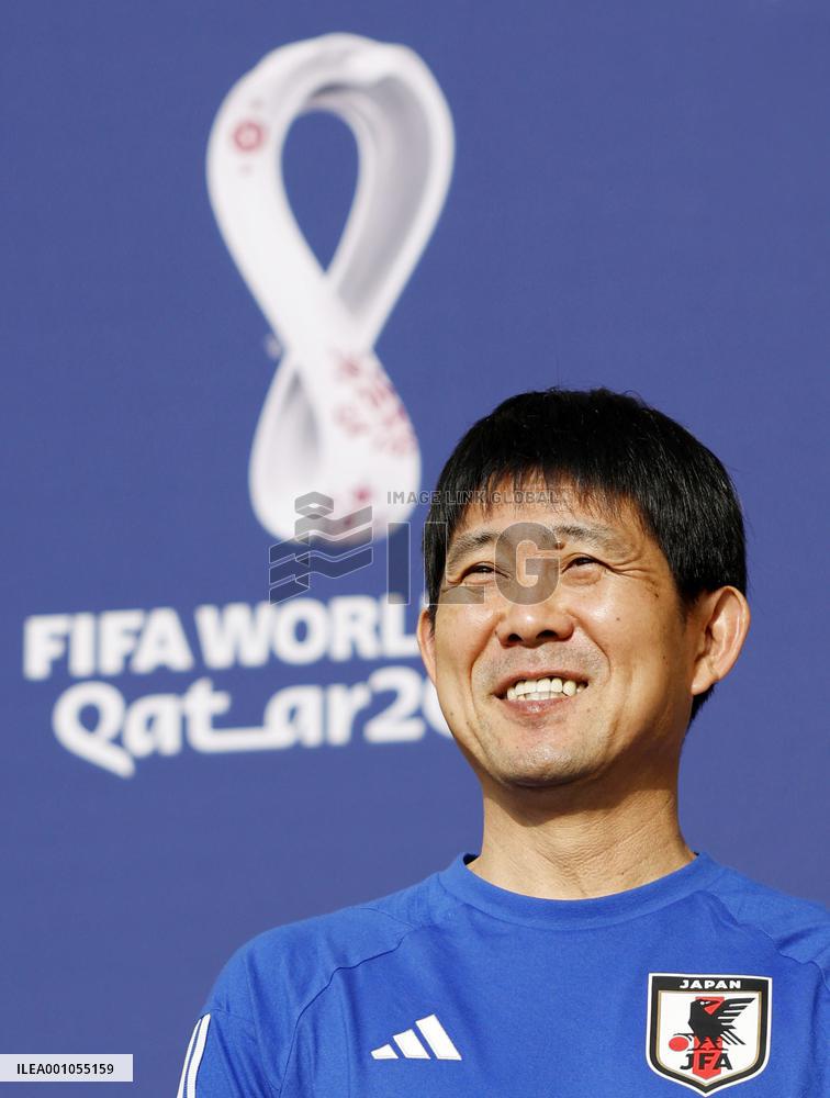 Football: Japan head coach Moriyasu