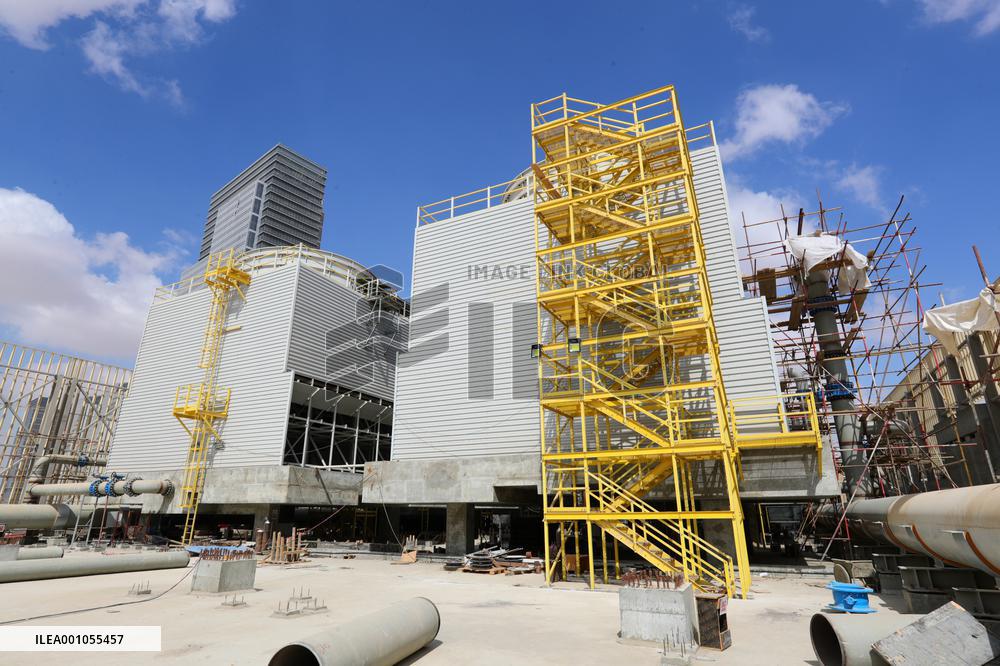 EGYPT-NEW ADMINISTRATIVE CAPITAL-CONSTRUCTION-GREEN MEASURE