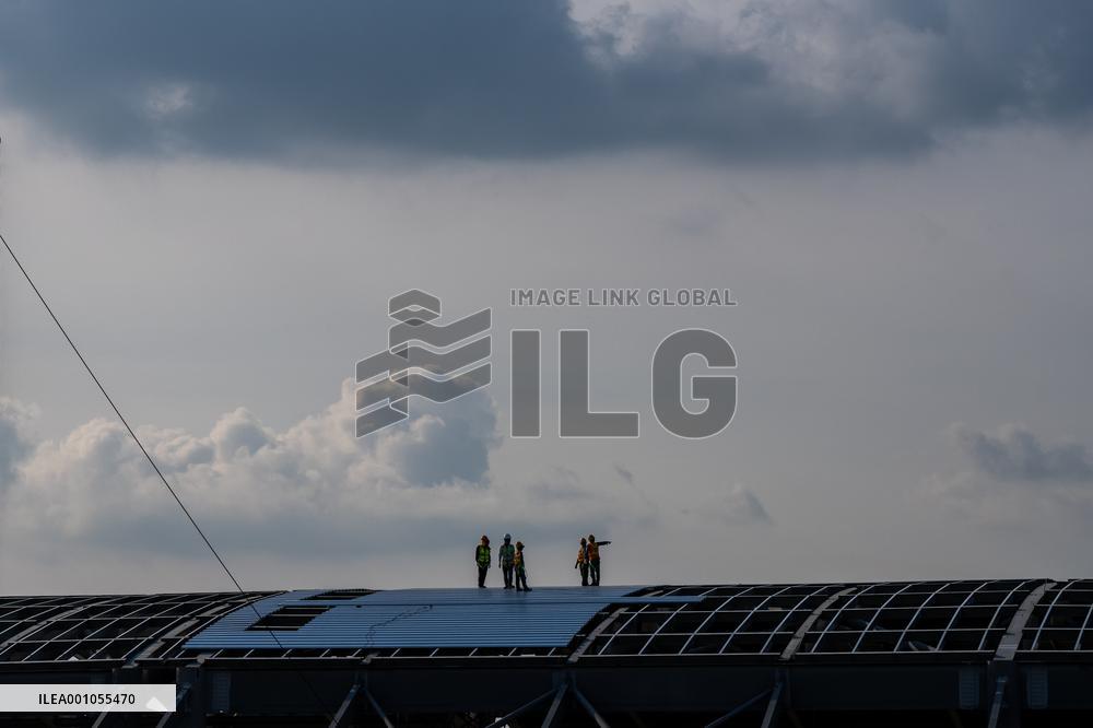 CAMBODIA-NEW PHNOM PENH INTERNATIONAL AIRPORT-CONSTRUCTION