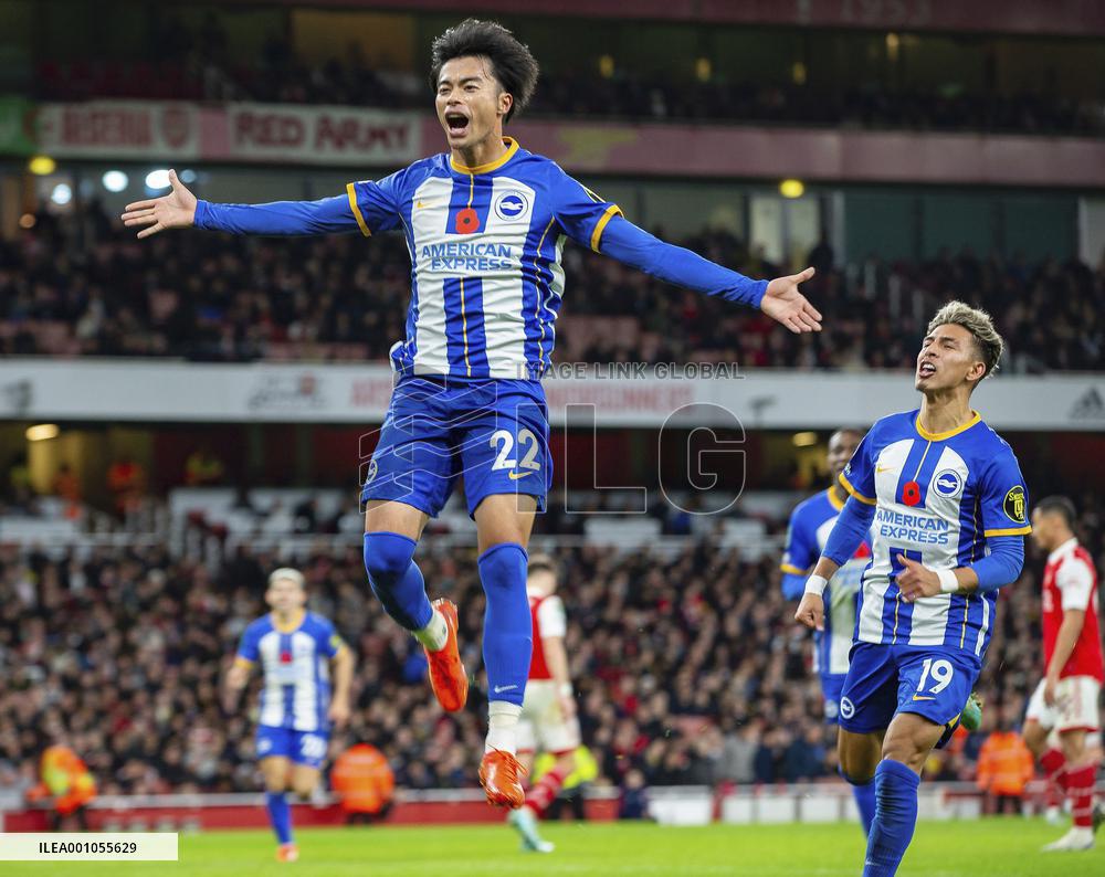 Football: Brighton vs. Arsenal