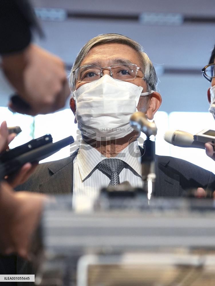 BOJ chief Kuroda