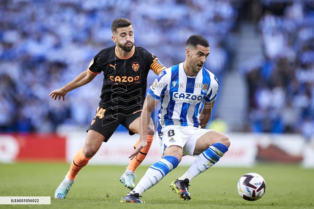 Real Sociedad v Valencia CF - La Liga Santander