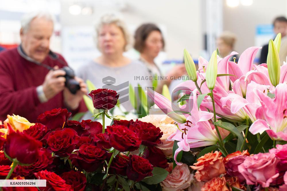 THE NETHERLANDS-VIJFHUIZEN-FLORICULTURE TRADE FAIR