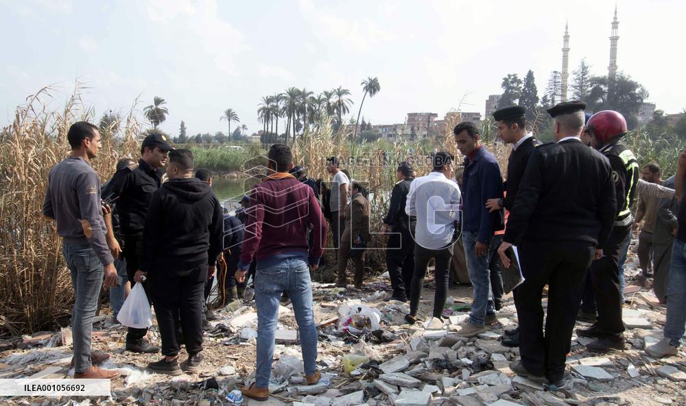 EGYPT-DAKAHLIA-MINIBUS ACCIDENT