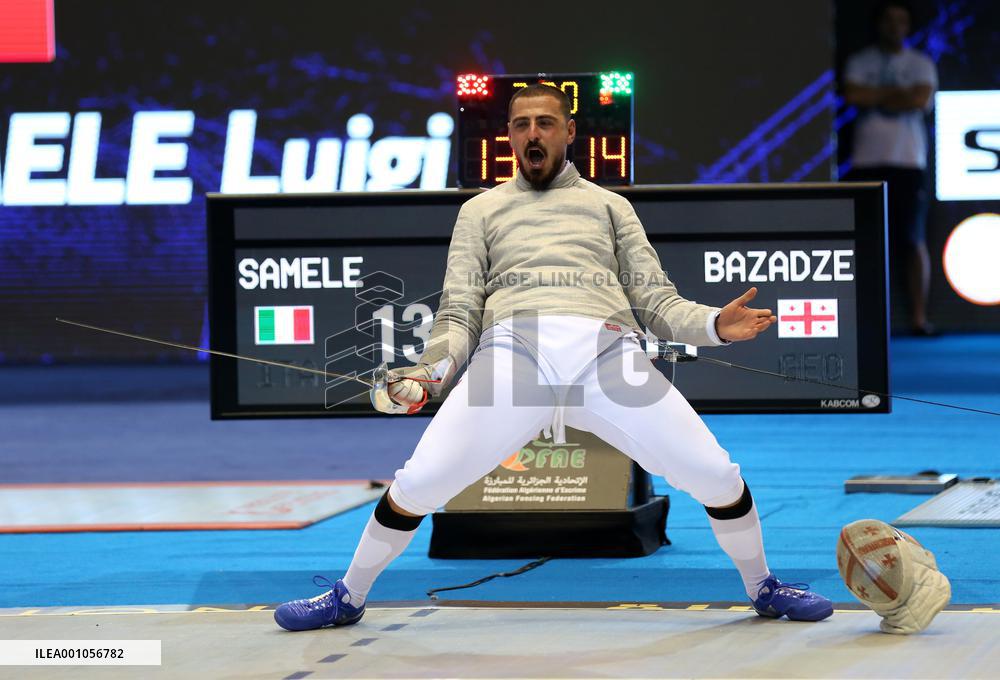 (SP)ALGERIA-ALGIERS-FENCING-WORLD CUP 2022-MEN'S INDIVIDUAL