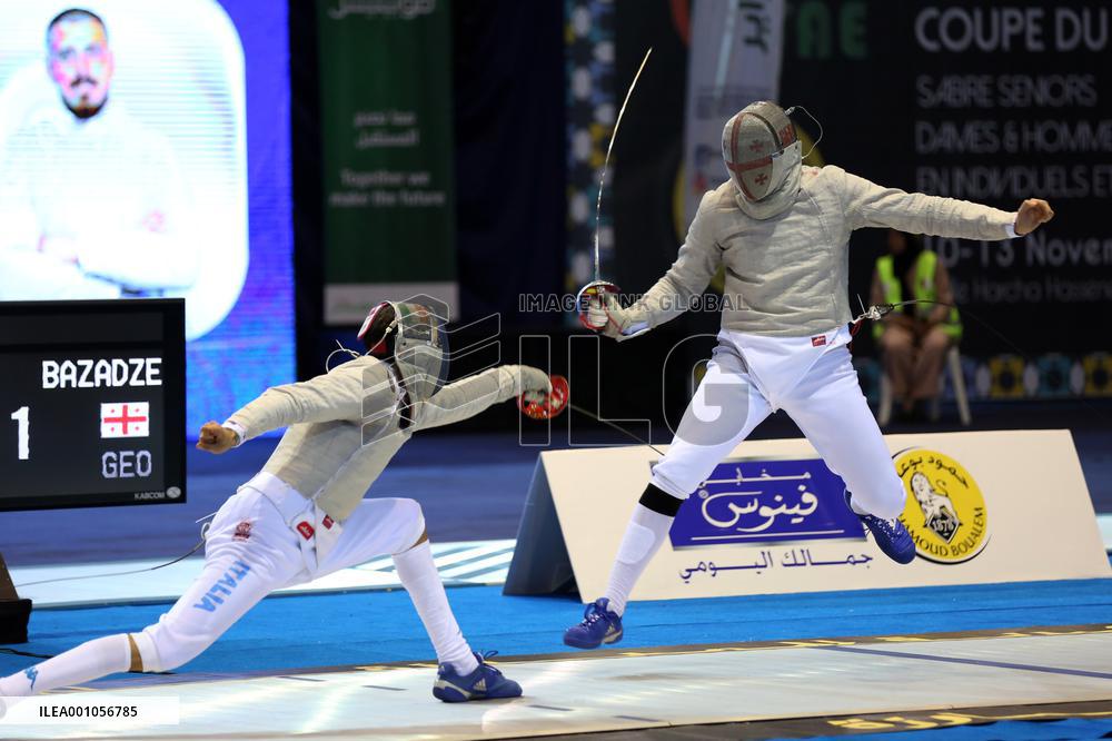 (SP)ALGERIA-ALGIERS-FENCING-WORLD CUP 2022-MEN'S INDIVIDUAL