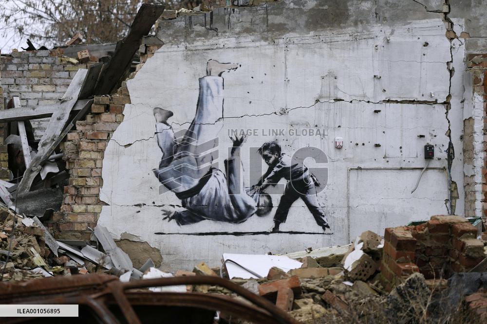 Artwork in war-torn Ukraine