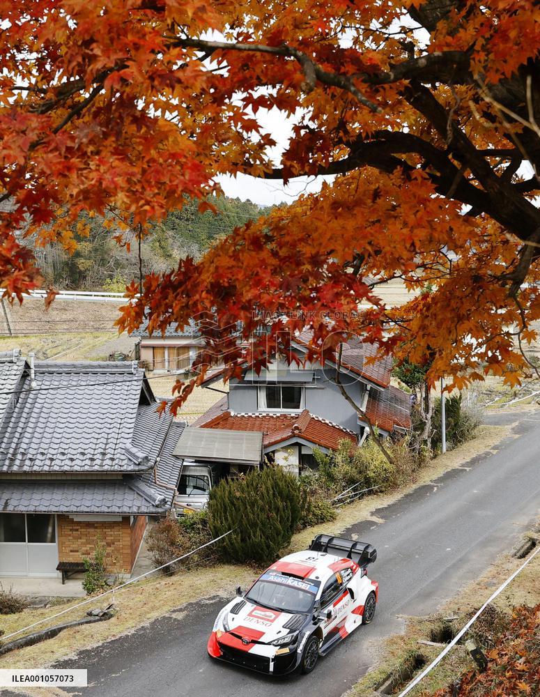 Motor racing: Rally Japan
