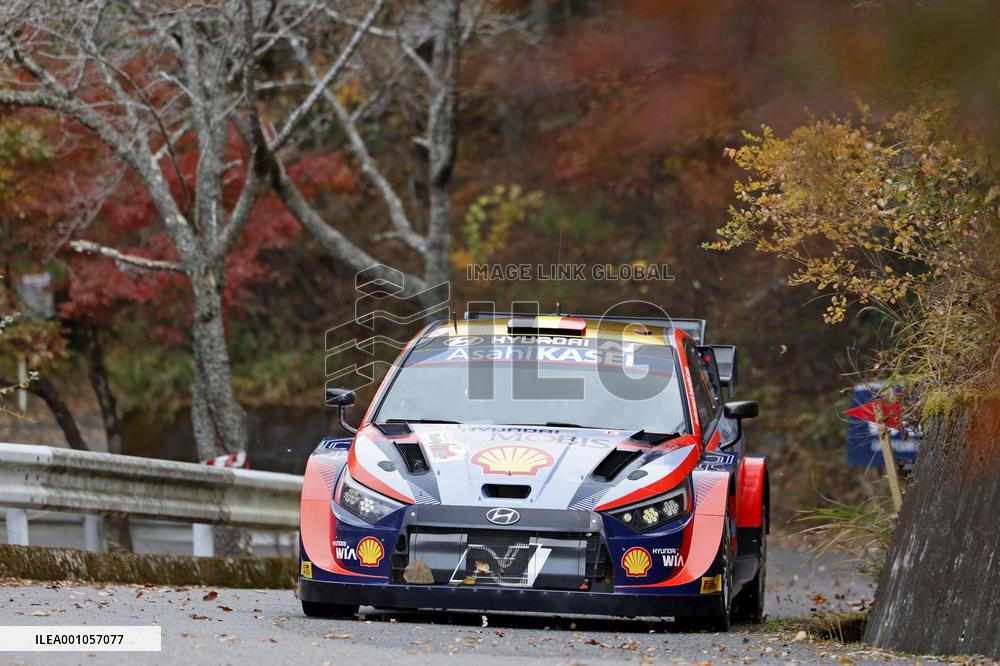 Motor racing: Rally Japan