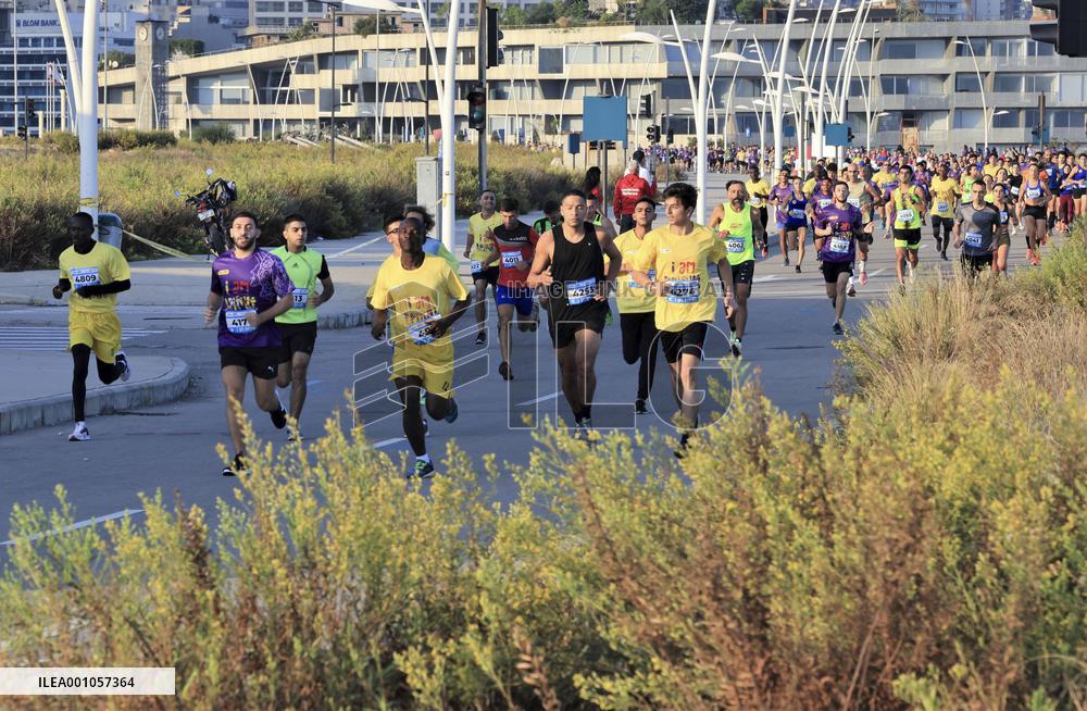 (SP)LEBANON-BEIRUT-INTERNATIONAL MARATHON