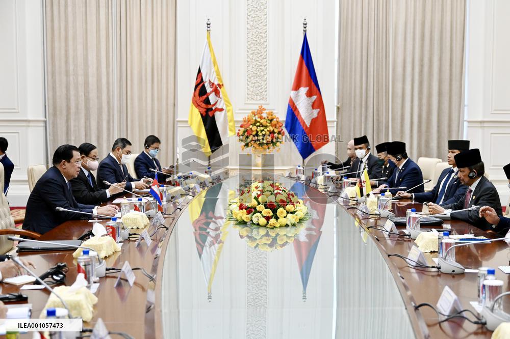CAMBODIA-PHNOM PENH-BRUNEI'S SULTAN-STATE VISIT