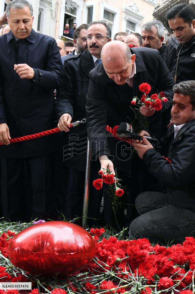 TÜRKIYE-ISTANBUL-BOMB ATTACK-PERPETRATOR-ARREST