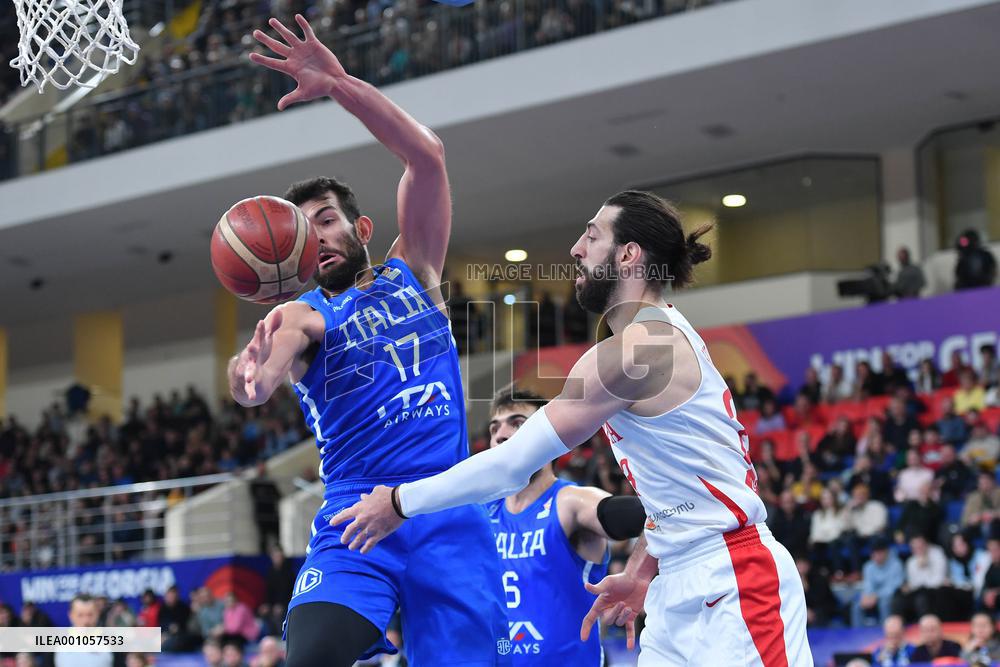 (SP)GEORGIA-TBILISI-BASKETBALL-FIBA WORLD CUP-QUALIFIERS-GEO VS ITA