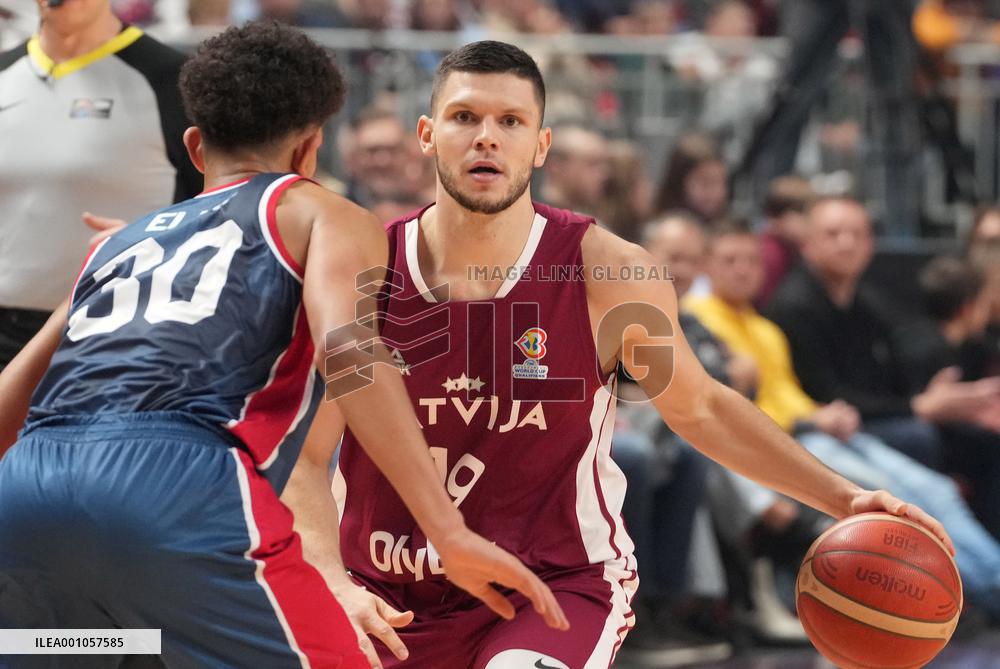 (SP)LATVIA-RIGA-BASKETBALL-FIBA WORLD CUP-QUALIFIER-LAT VS GBR