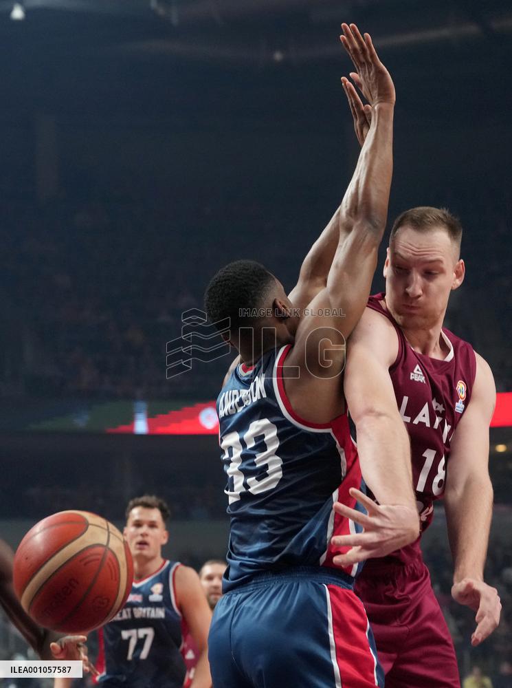 (SP)LATVIA-RIGA-BASKETBALL-FIBA WORLD CUP-QUALIFIER-LAT VS GBR