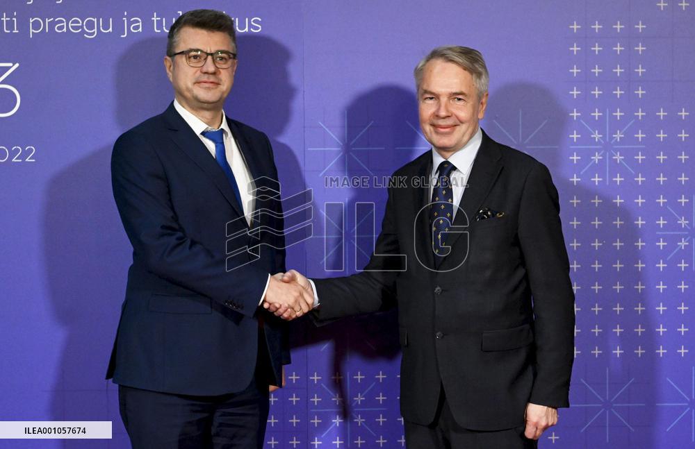 Estonian Prime Minister Kaja Kallas visits Helsinki