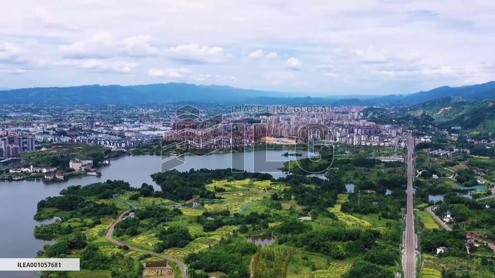 A glimpse of Liangping: int'l wetland city