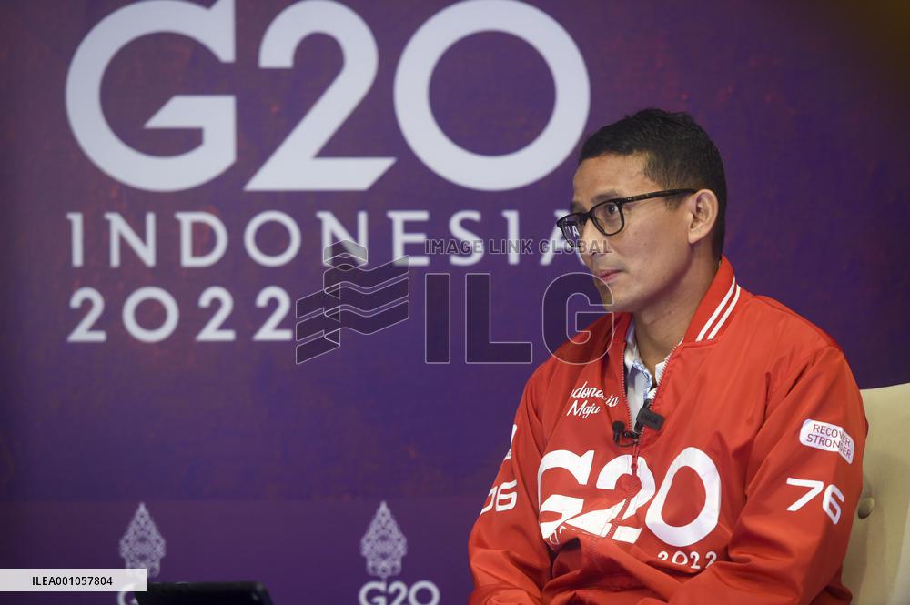 INDONESIA-BALI-TOURISM-ECONOMY-MINISTER-INTERVIEW