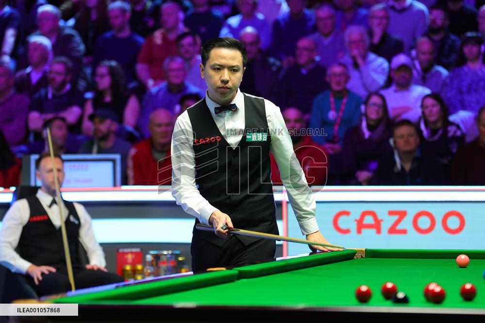 (SP)BRITAIN-YORK-SNOOKER-UK CHAMPIONSHIP-ROUND 1